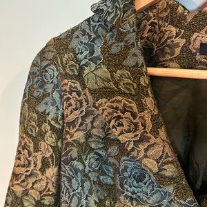 Boho vintage tapestry jacket